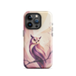 'Ruru' iPhone 15 Pro tough phone case - protective glossy case NZ Australia