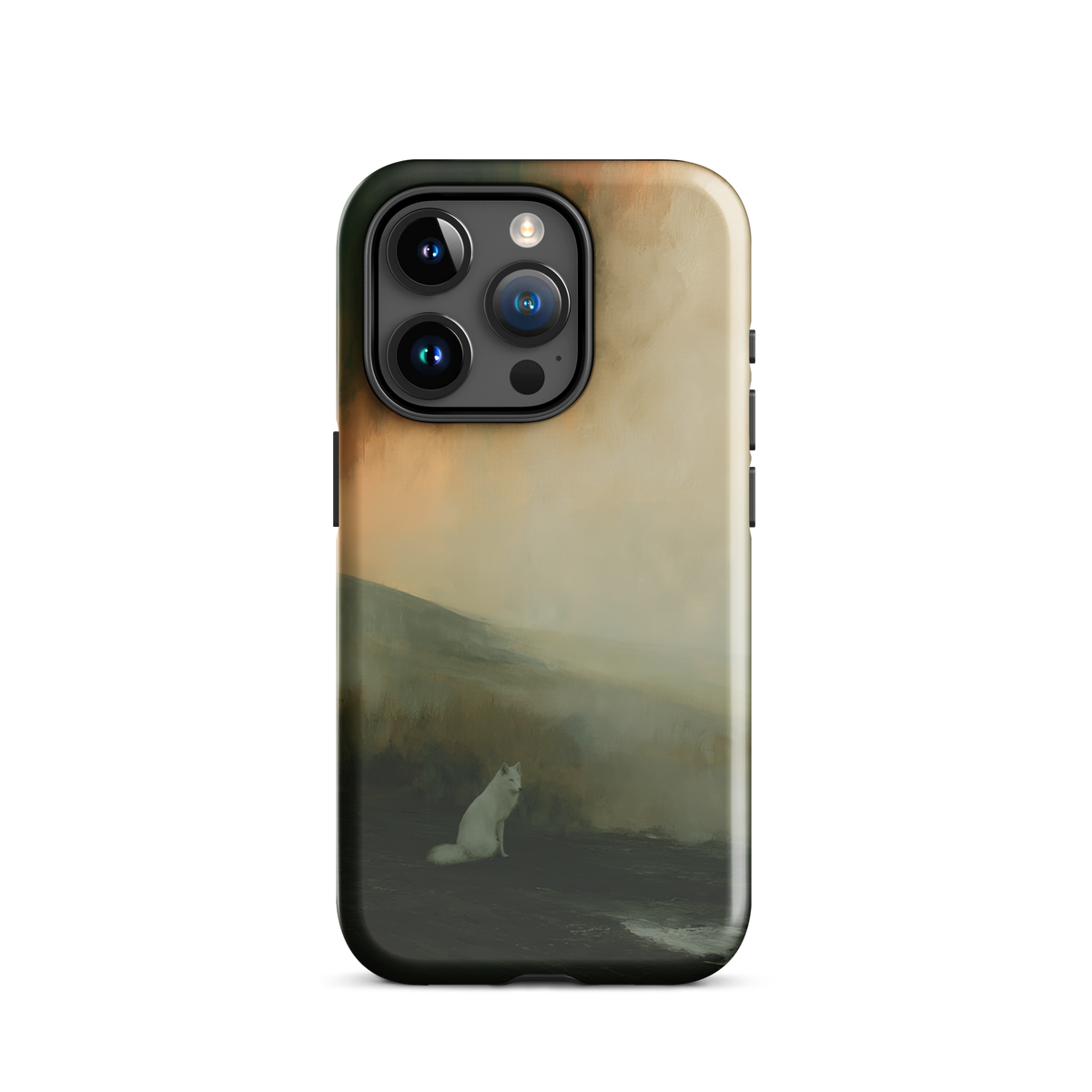 'Copper' iPhone 15 Pro tough phone case - protective glossy case NZ Australia