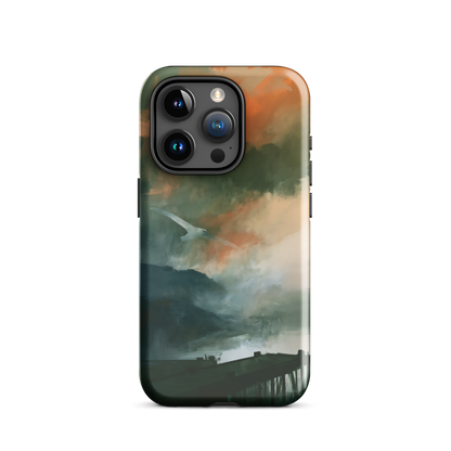 'Harbour' iPhone 15 Pro tough phone case - protective glossy case NZ Australia