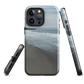Phone case with a scenic photo of Riversdale Beach and ocean waves.