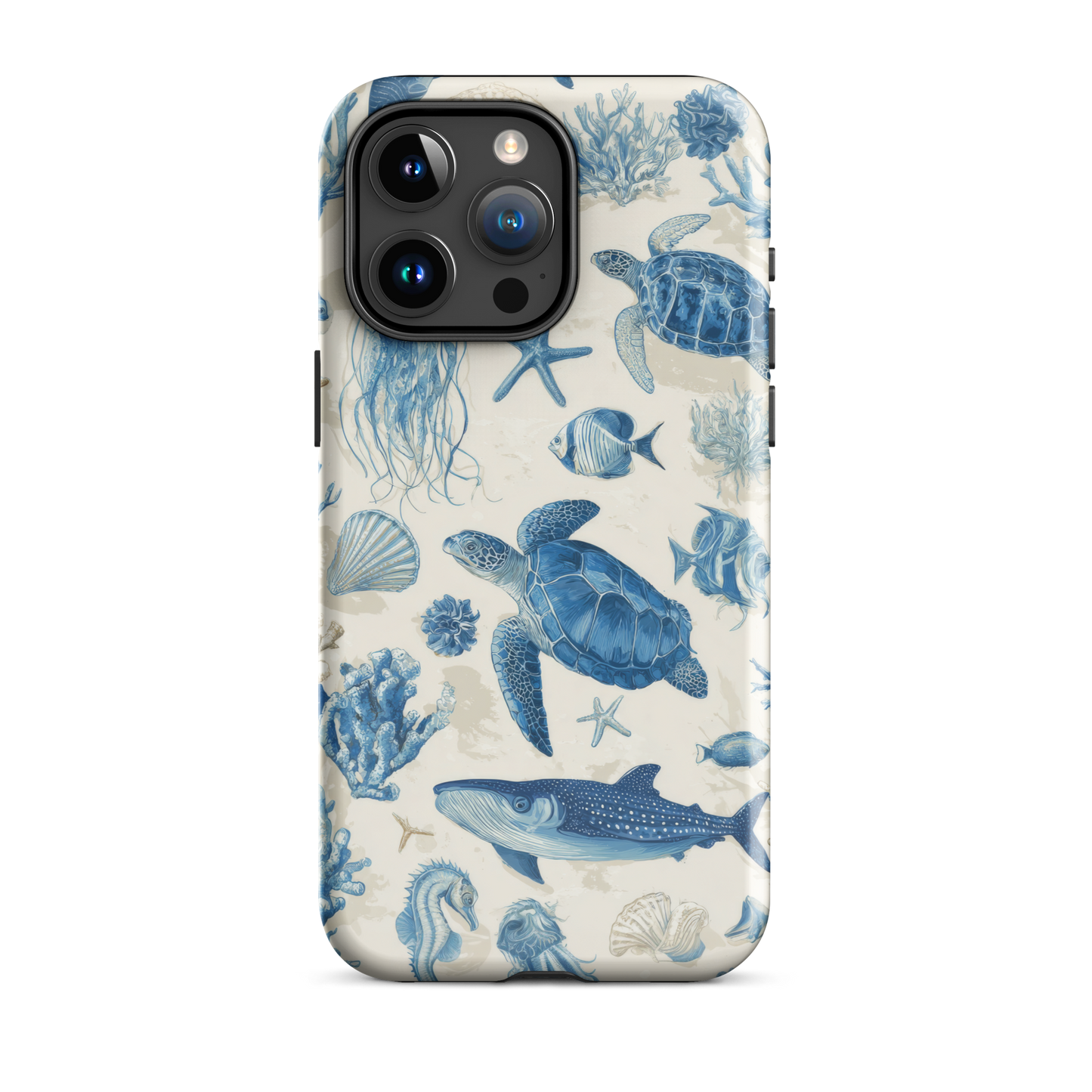 Ocean sketchbook phone case | Coastal marine design NZ