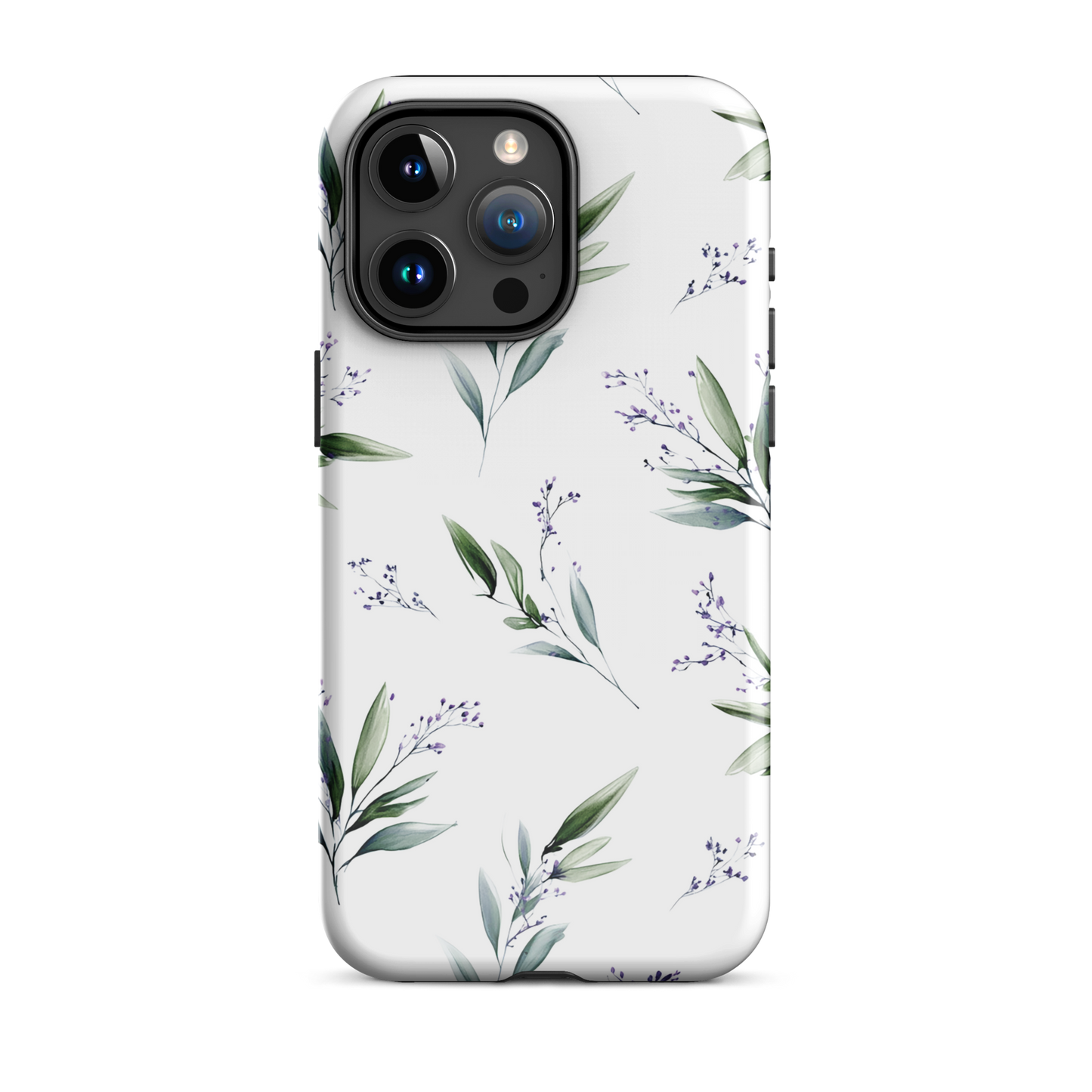 Botanical sprigs phone case | Minimal botanical design NZ