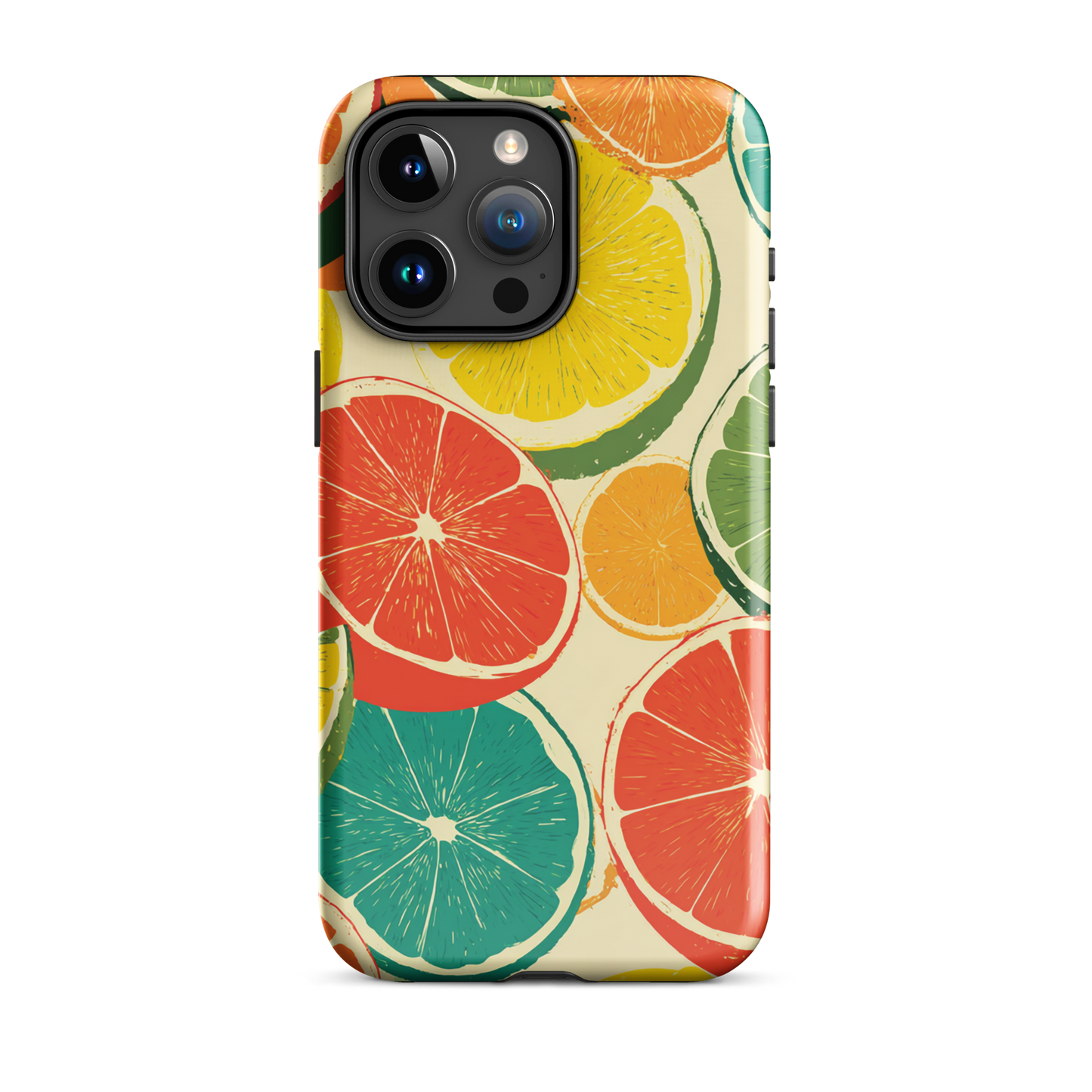 Citrus pop phone case | Colourful fruit design NZ
