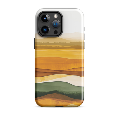 'Autumn' iPhone 15 Pro Max tough phone case - protective glossy case NZ Australia