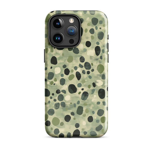 'Stepping Stone' iPhone 15 Pro Max tough phone case - protective glossy case NZ Australia