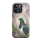 'Kererū' iPhone 15 Pro Max tough phone case - protective glossy case NZ Australia