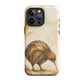 'Kiwi' iPhone 15 Pro Max tough phone case - protective glossy case NZ Australia