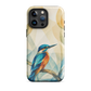 'Kōtare' iPhone 15 Pro Max tough phone case - protective glossy case NZ Australia