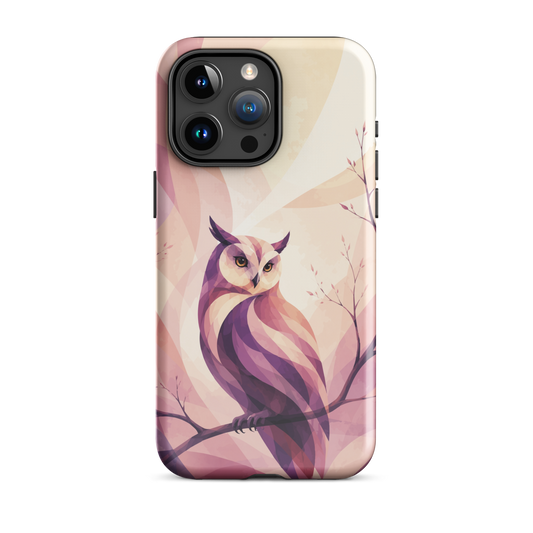 'Ruru' iPhone 15 Pro Max tough phone case - protective glossy case NZ Australia