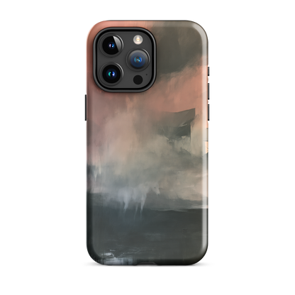 'Glass' iPhone 15 Pro Max tough phone case - protective glossy case NZ Australia
