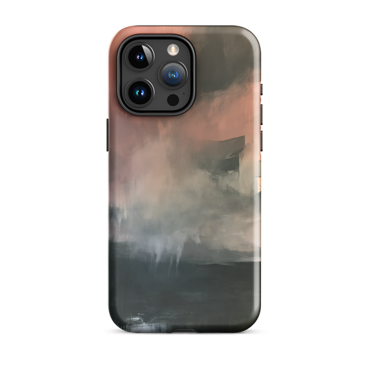 'Glass' iPhone 15 Pro Max tough phone case - protective glossy case NZ Australia