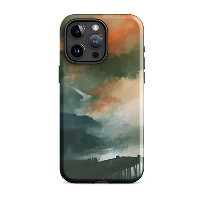 'Harbour' iPhone 15 Pro Max tough phone case - protective glossy case NZ Australia