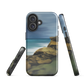Castlepoint coastal phone case with cliffs, ocean and sky. New Zealand landscape art by designer Ben Hart.