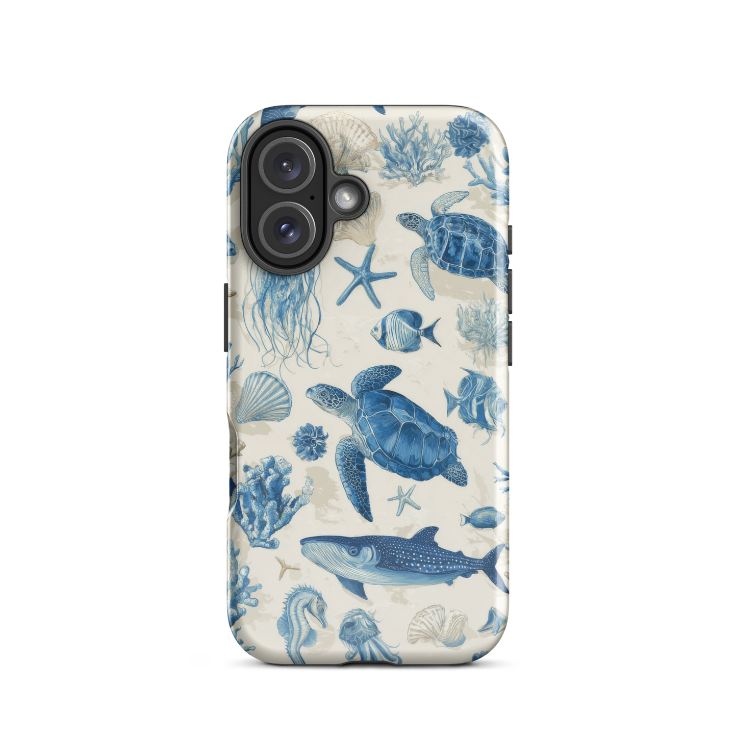 Ocean sketchbook phone case | Coastal marine design NZ