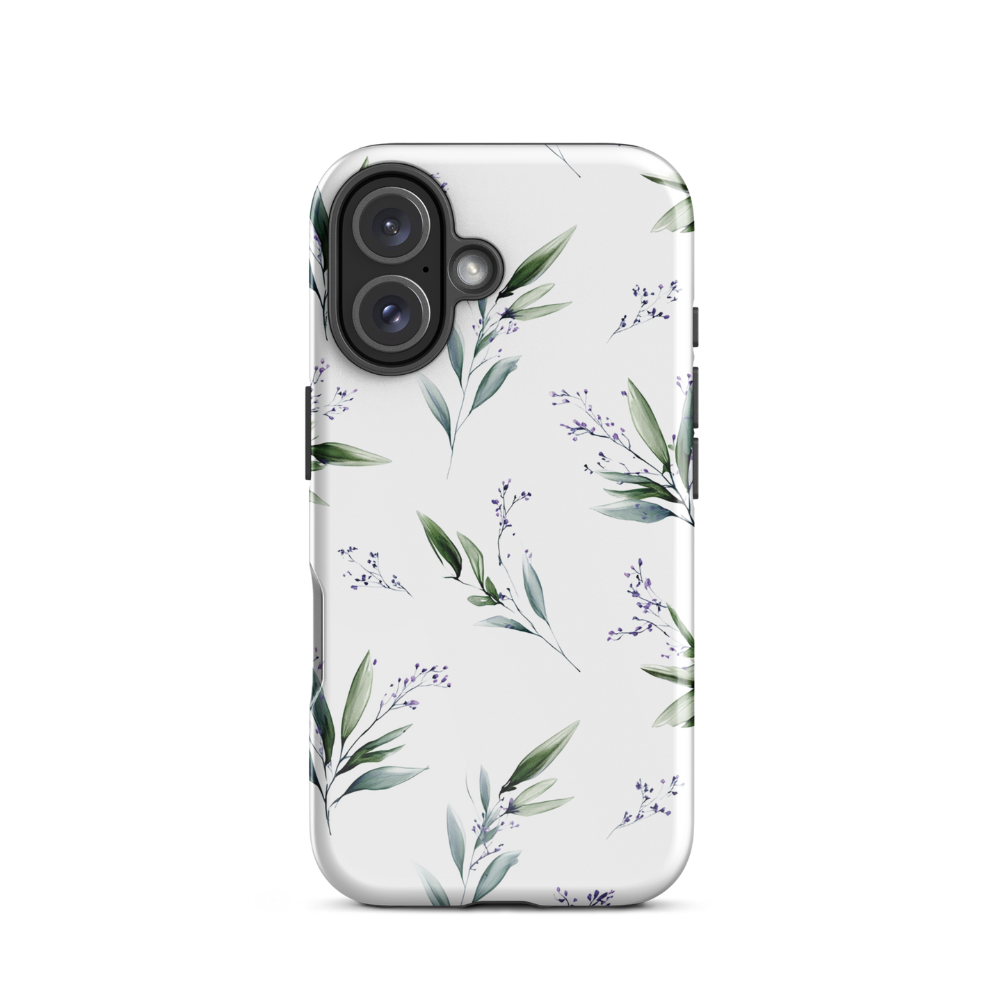 Botanical sprigs phone case | Minimal botanical design NZ