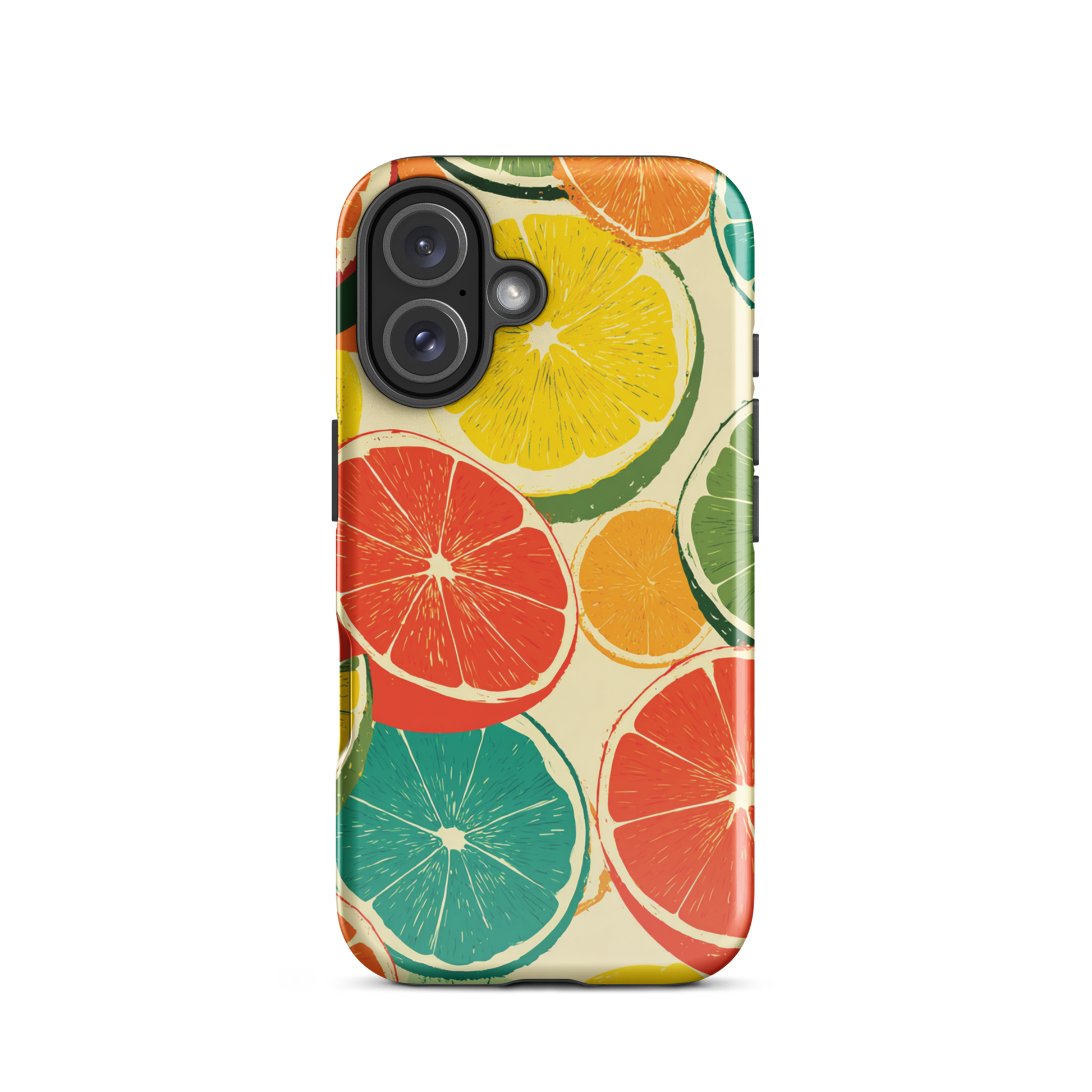 Citrus pop phone case | Colourful fruit design NZ