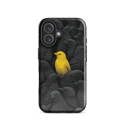 'Stand Out' iPhone 16 tough phone case - protective glossy case NZ Australia