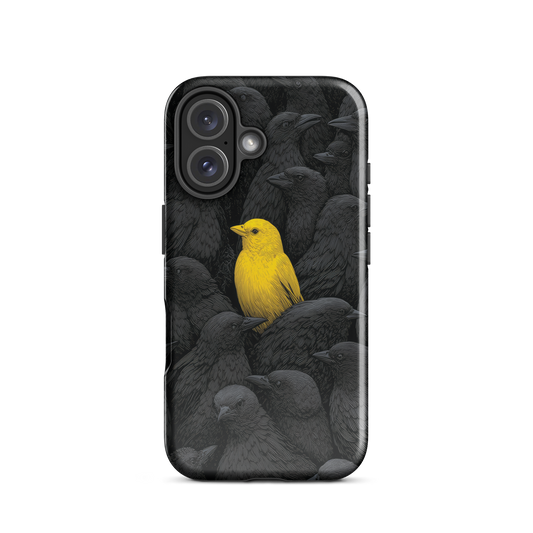 'Stand Out' iPhone 16 tough phone case - protective glossy case NZ Australia