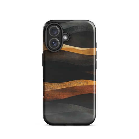 'Flow' iPhone 16 tough phone case - protective glossy case NZ Australia