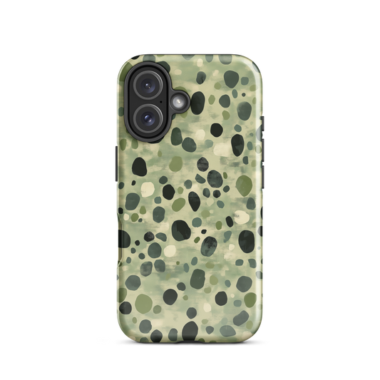'Stepping Stone' iPhone 16 tough phone case - protective glossy case NZ Australia