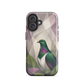 'Kererū' iPhone 16 tough phone case - protective glossy case NZ Australia