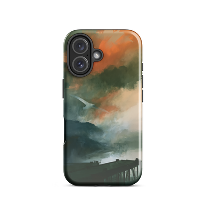 'Harbour' iPhone 16 tough phone case - protective glossy case NZ Australia