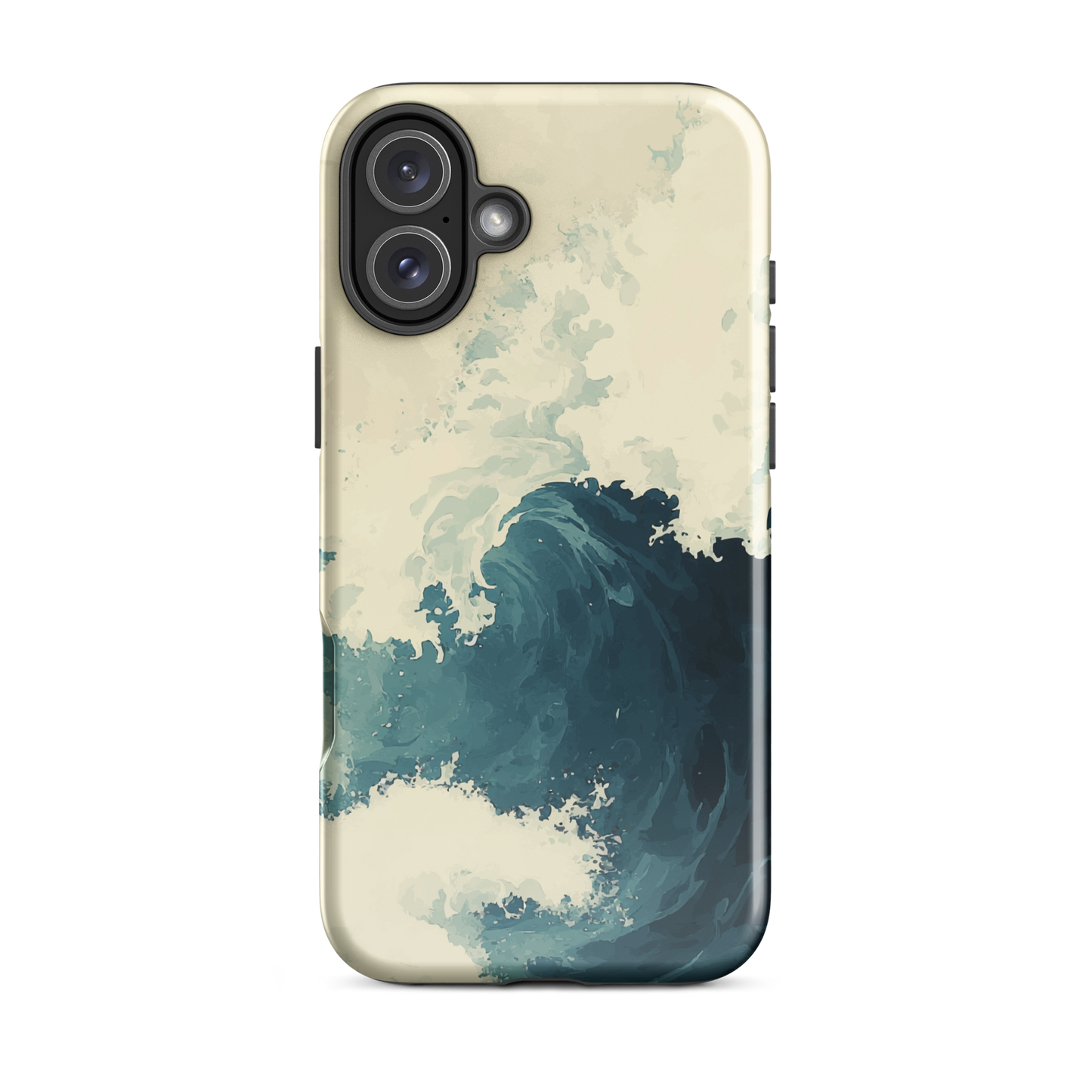 Rising swell phone case | Ocean wave design NZ