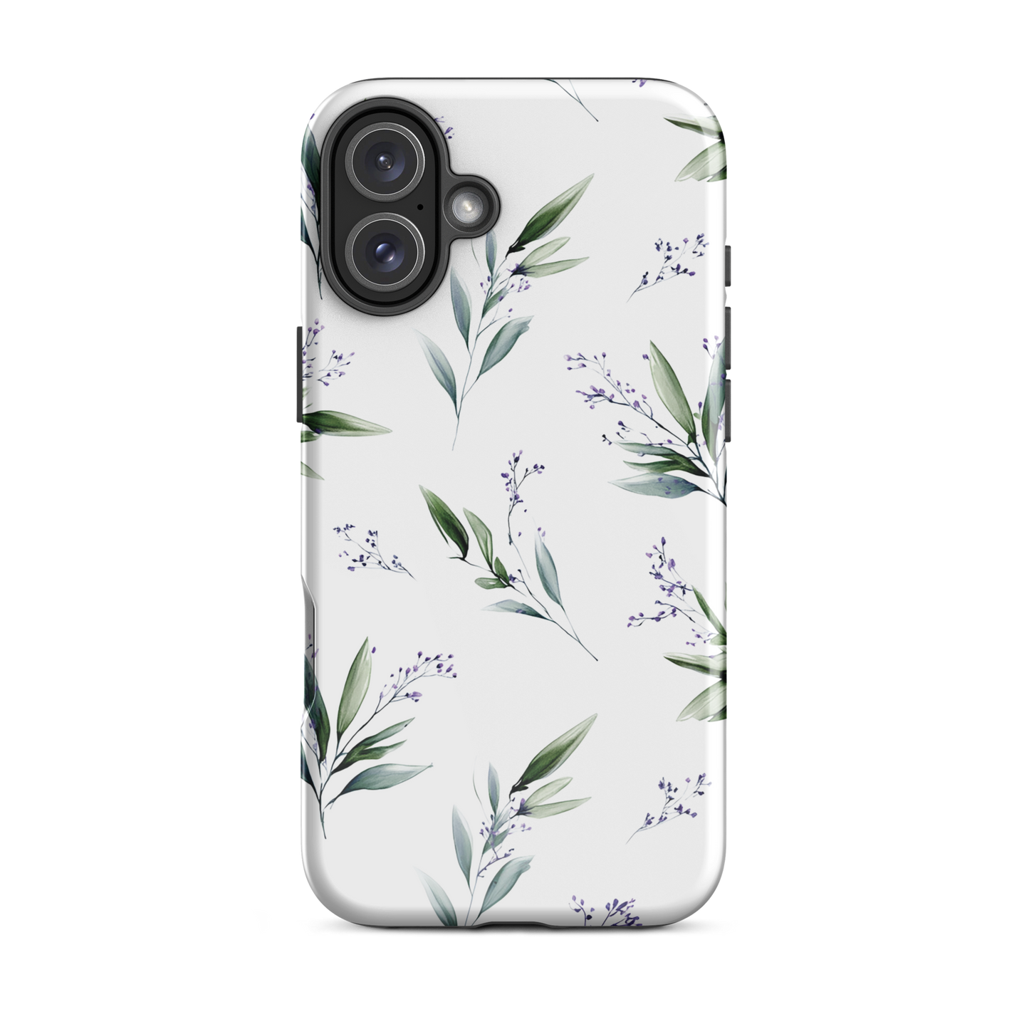 Botanical sprigs phone case | Minimal botanical design NZ