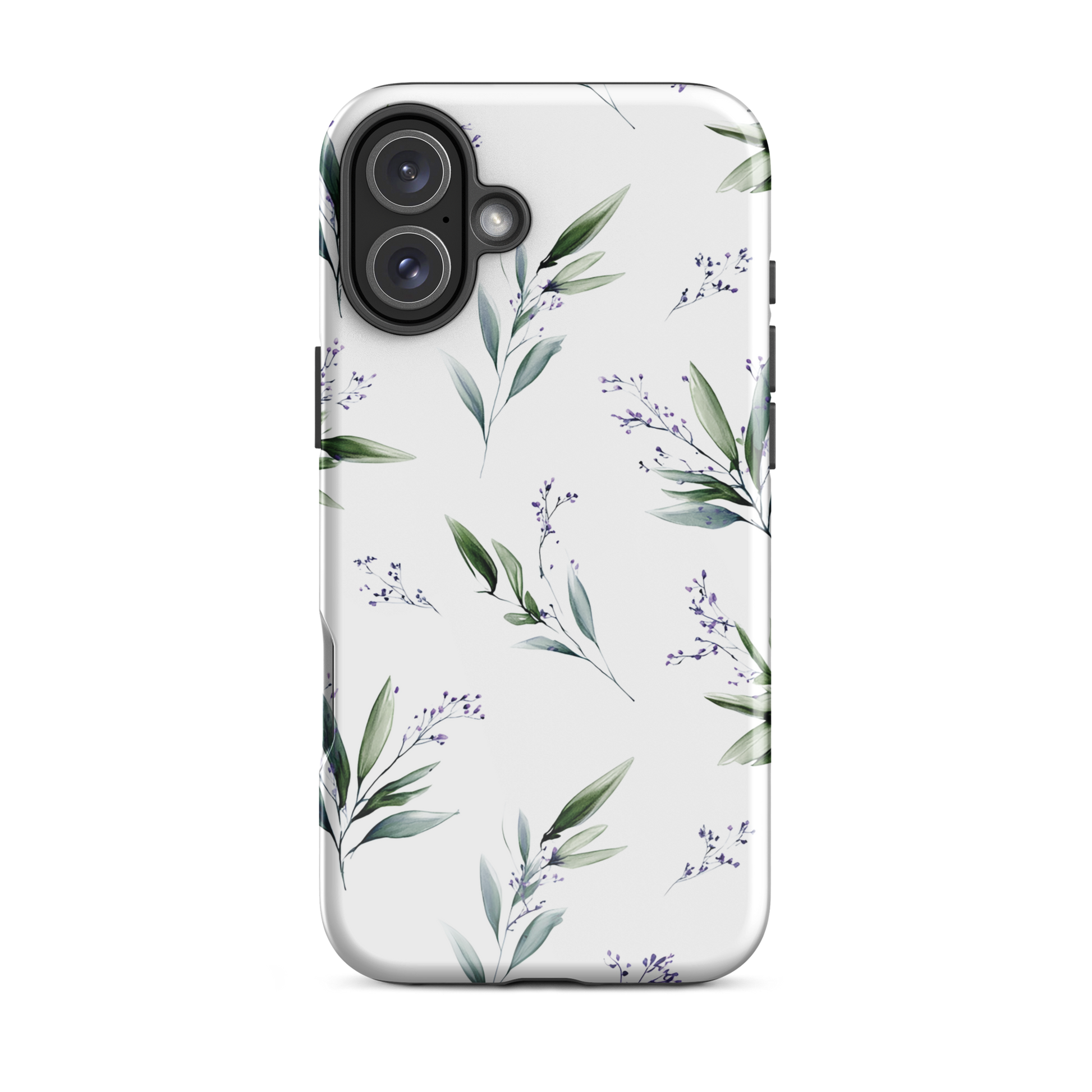 Botanical sprigs phone case | Minimal botanical design NZ