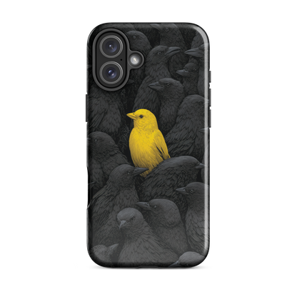 'Stand Out' iPhone 16 Plus tough phone case - protective glossy case NZ Australia