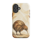 'Kiwi' iPhone 16 Plus tough phone case - protective glossy case NZ Australia