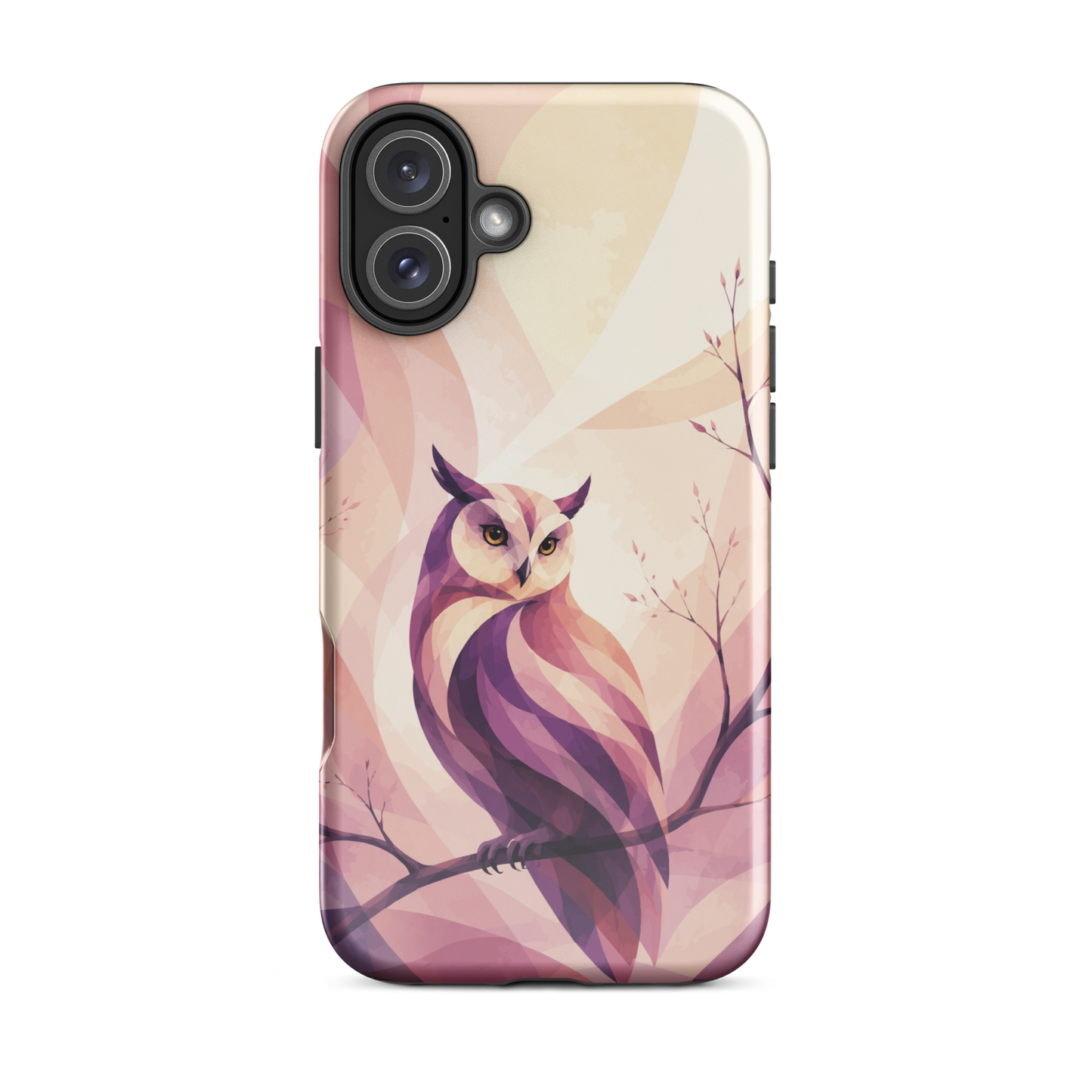 'Ruru' iPhone 16 Plus tough phone case - protective glossy case NZ Australia