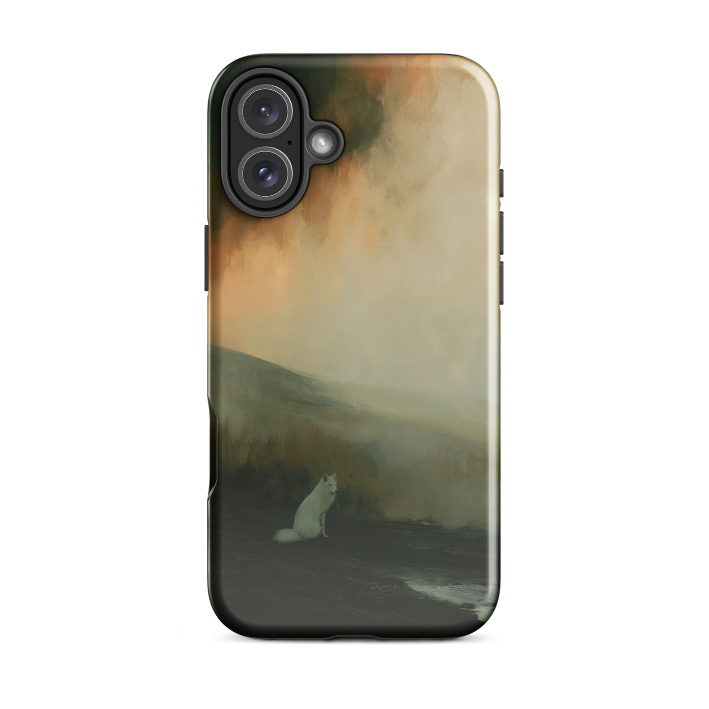 'Copper' iPhone 16 Plus tough phone case - protective glossy case NZ Australia