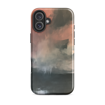 'Glass' iPhone 16 Plus tough phone case - protective glossy case NZ Australia