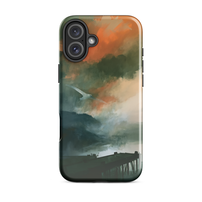 'Harbour' iPhone 16 Plus tough phone case - protective glossy case NZ Australia