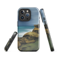 Castlepoint coastal phone case with cliffs, ocean and sky. New Zealand landscape art by designer Ben Hart.