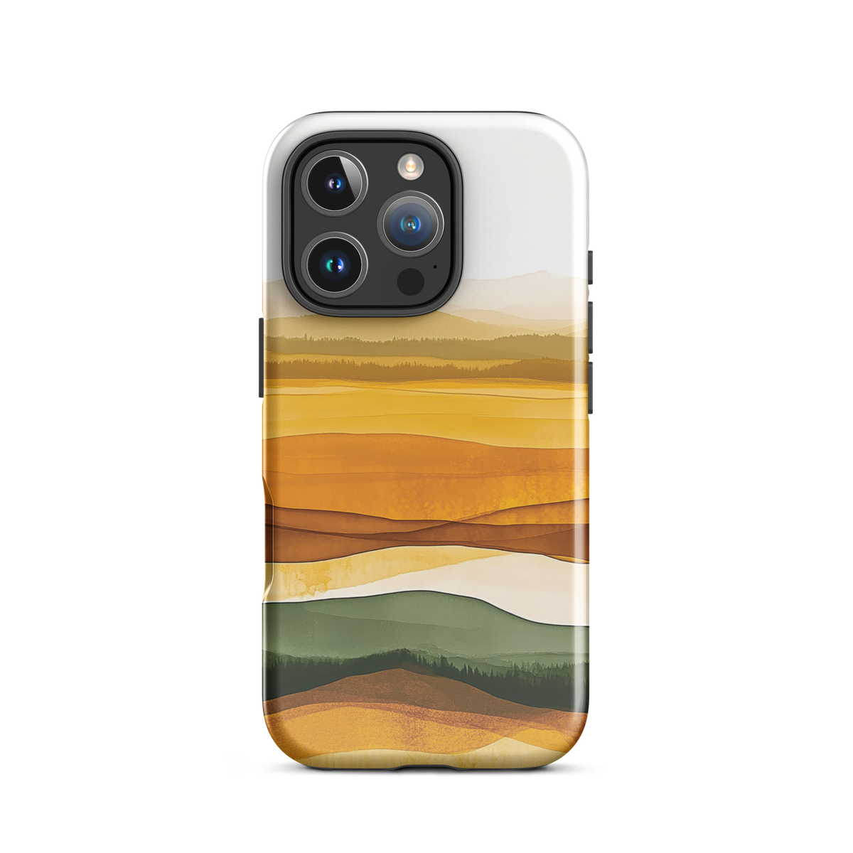 'Autumn' iPhone 16 Pro tough phone case - protective glossy case NZ Australia