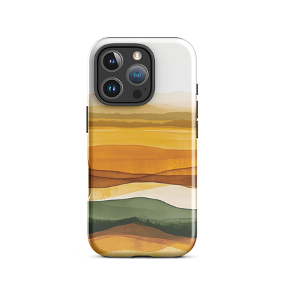 'Autumn' iPhone 16 Pro tough phone case - protective glossy case NZ Australia