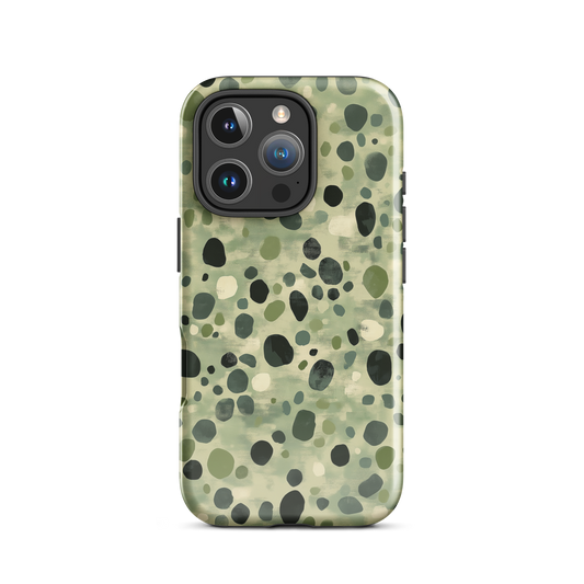 'Stepping Stone' iPhone 16 Pro tough phone case - protective glossy case NZ Australia