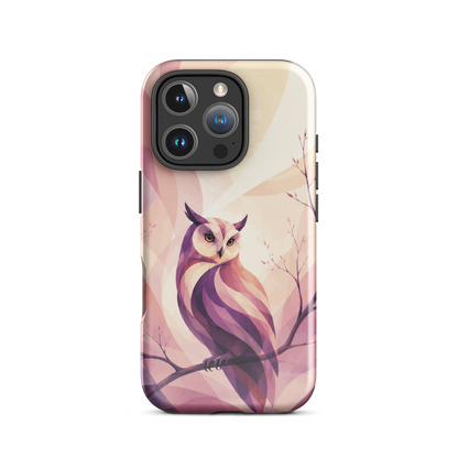 'Ruru' iPhone 16 Pro tough phone case - protective glossy case NZ Australia