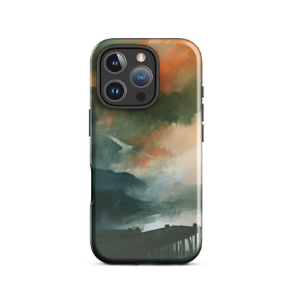 'Harbour' iPhone 16 Pro tough phone case - protective glossy case NZ Australia