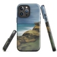 Castlepoint coastal phone case with cliffs, ocean and sky. New Zealand landscape art by designer Ben Hart.