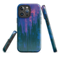 Digital Glitch iPhone case. This striking artwork features a dynamic distortion effect that mimics the visual chaos of a digital malfunction—glitchy lines, vibrant streaks, and pixel-like patterns merge into a futuristic aesthetic. It’s a perfect blend of modern design and edgy street style.
