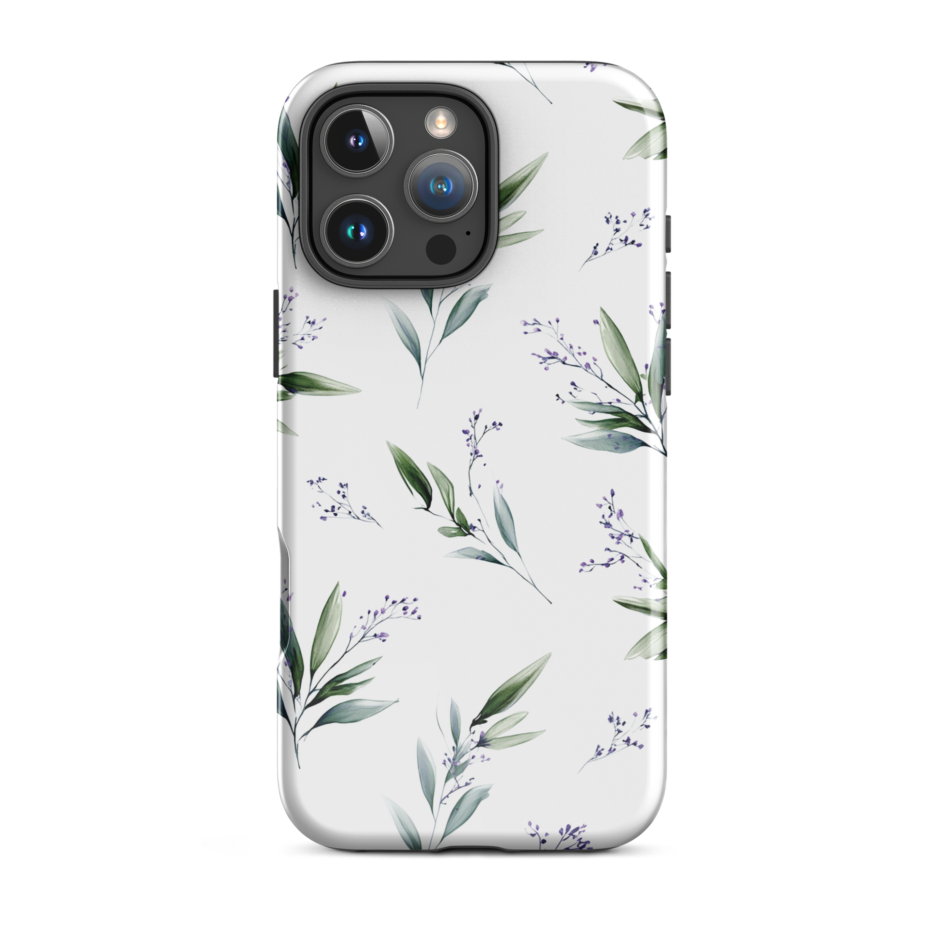 Botanical sprigs phone case | Minimal botanical design NZ