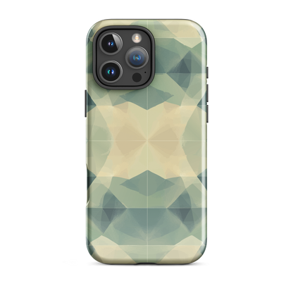 'Symmetry' iPhone 16 Pro Max tough phone case - protective glossy case NZ Australia