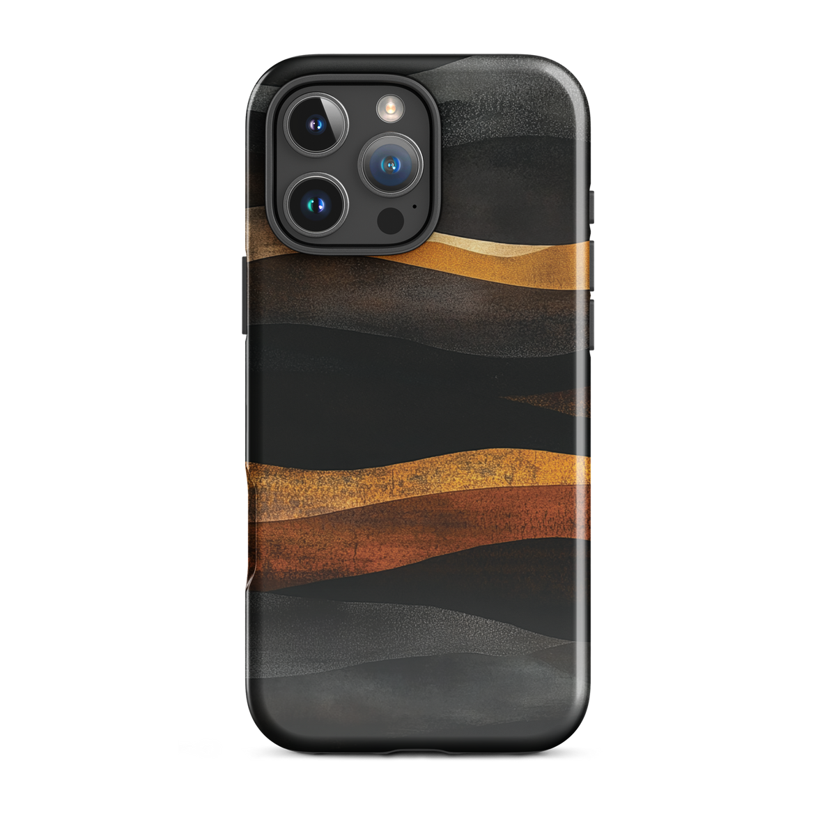 'Flow' iPhone 16 Pro Max tough phone case - protective glossy case NZ Australia