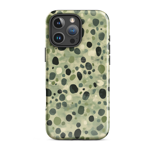 'Stepping Stone' iPhone 16 Pro Max tough phone case - protective glossy case NZ Australia