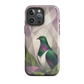 'Kererū' iPhone 16 Pro Max tough phone case - protective glossy case NZ Australia