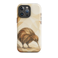 'Kiwi' iPhone 16 Pro Max tough phone case - protective glossy case NZ Australia