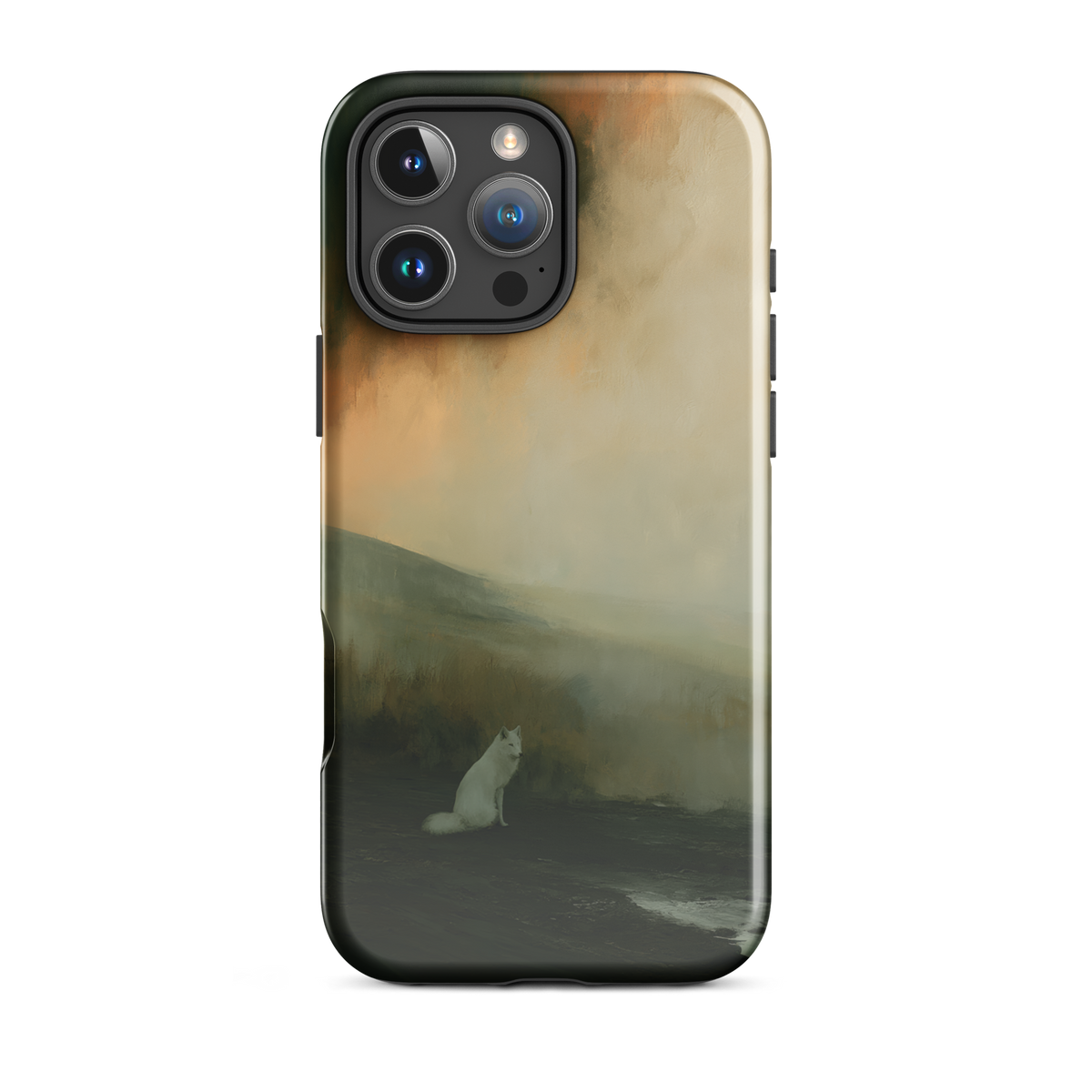 'Copper' iPhone 16 Pro Max tough phone case - protective glossy case NZ Australia